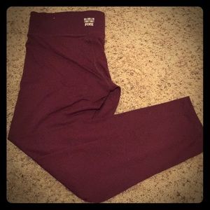 Pink Victoria Secret ultimate leggings.